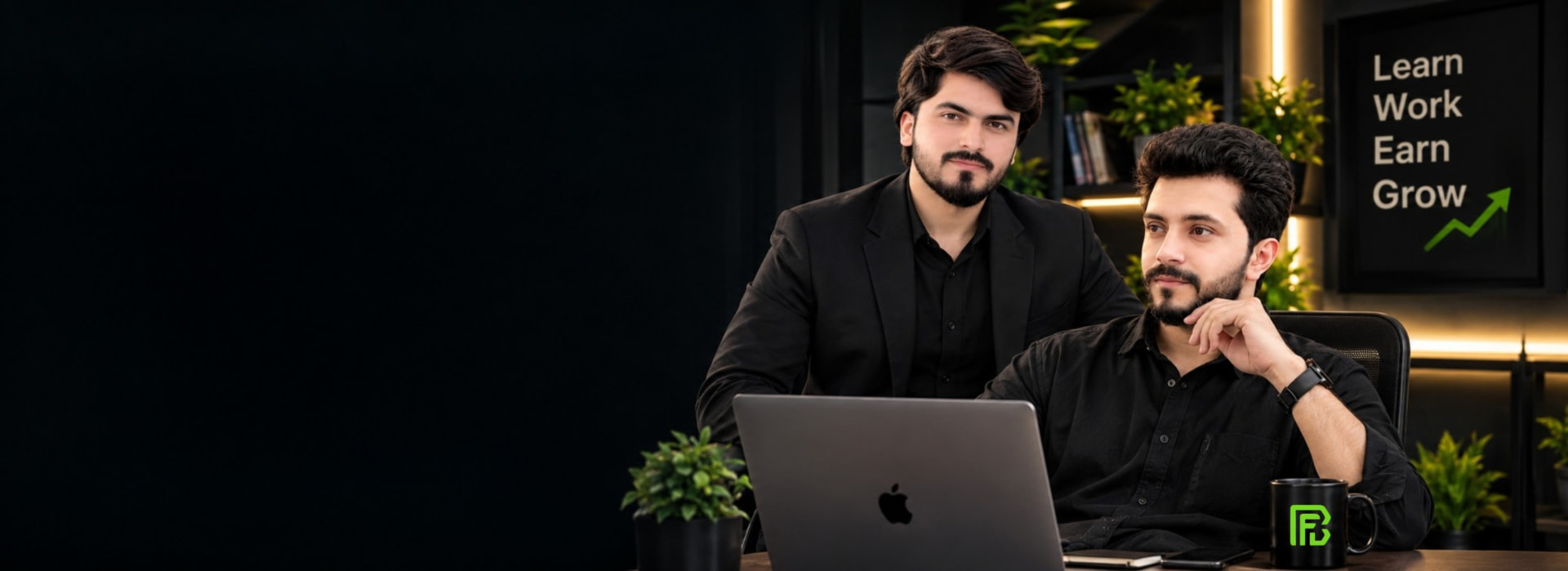 Learn, Work, Earn, Grow — Boost Up Future team at work